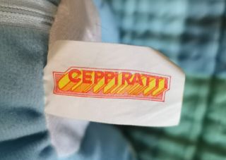 Coniglietto peluche vintage azzurro