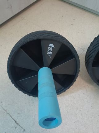2 Ruedas Abdominales Azul