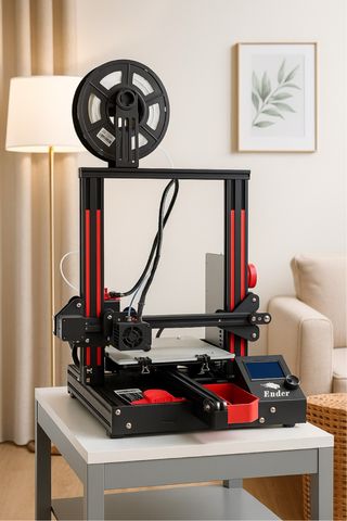 Impresora 3D Ender 3 Negra/Roja
