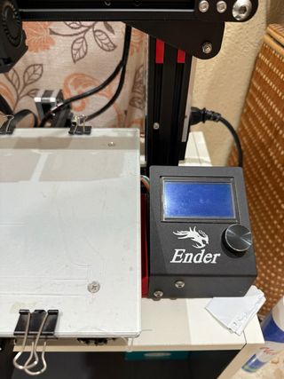 Impresora 3D Ender 3 Negra/Roja