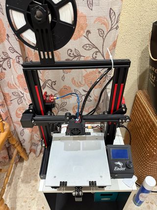 Impresora 3D Ender 3 Negra/Roja