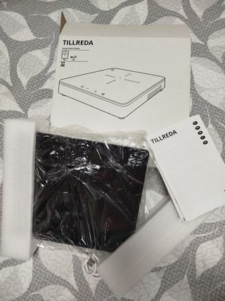 Placa inducción portátil Tillreda sin usar