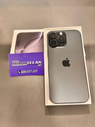 iPhone 16 Pro Max 256GB - Negro