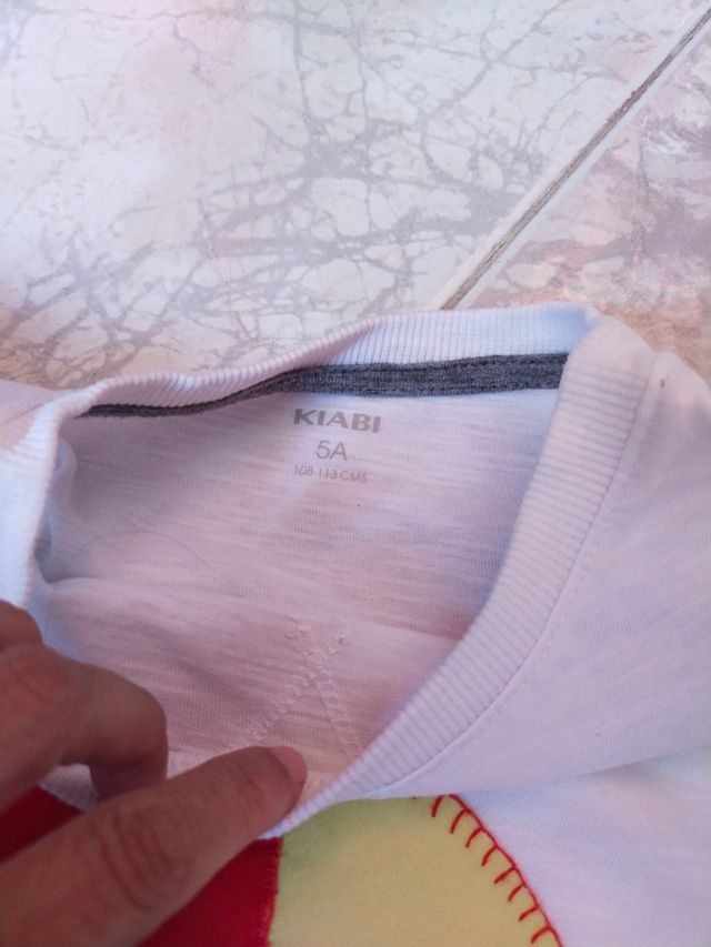 Camiseta infantil cabezudo