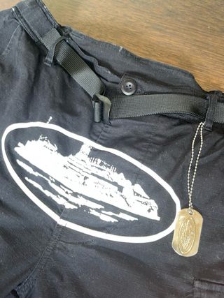 Pantalón Cargo Corteiz Negro