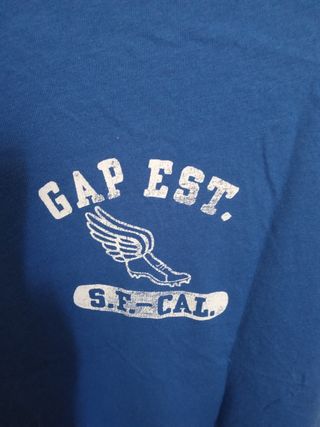 Camiseta Gap Hombre Azul