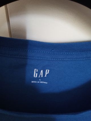 Camiseta Gap Hombre Azul