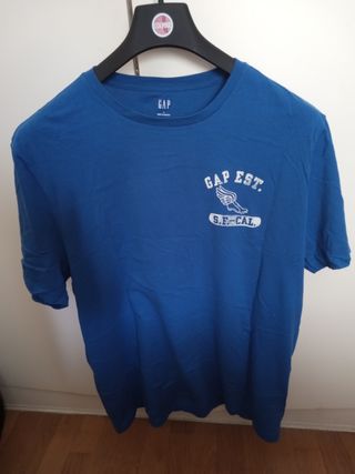 Camiseta Gap Hombre Azul