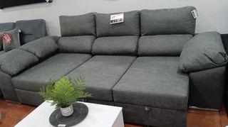 Sofá Chaise Longue Cama Gris