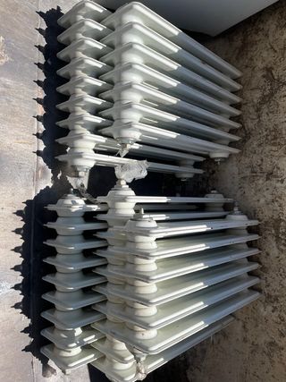 Radiadores de hierro blanco