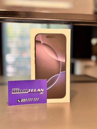 iPhone 16 Pro 256GB Negro Nuevo Precintado