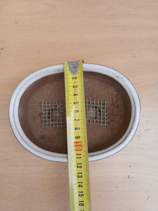 Maceta bonsai cerámica beige