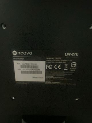 Monitor Neovo 27 pulgadas