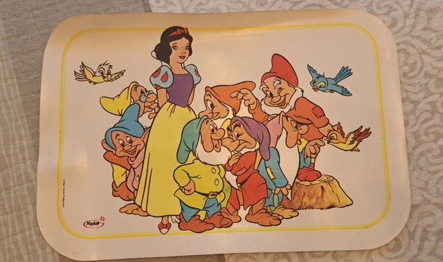 3 salvamanteles Yoplait Disney vintage años 80