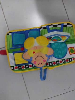 libro sensorial y musical de fisher price perfecto