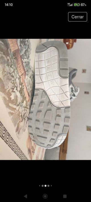 Nike Air Max 1 Gris/Plata