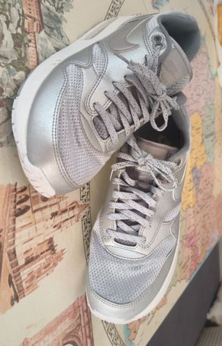 Nike Air Max 1 Gris/Plata