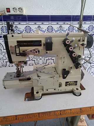 Máquina de coser industrial 2 agujas