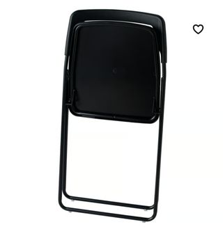 3 Sillas plegables Ikea negro