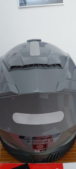 Casco LS2 Storm2 Gris Talla L