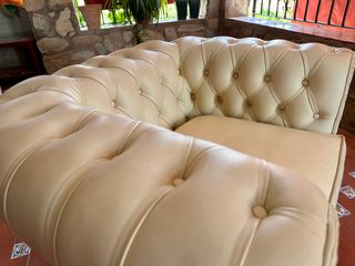 Sillón Chester Piel Beige