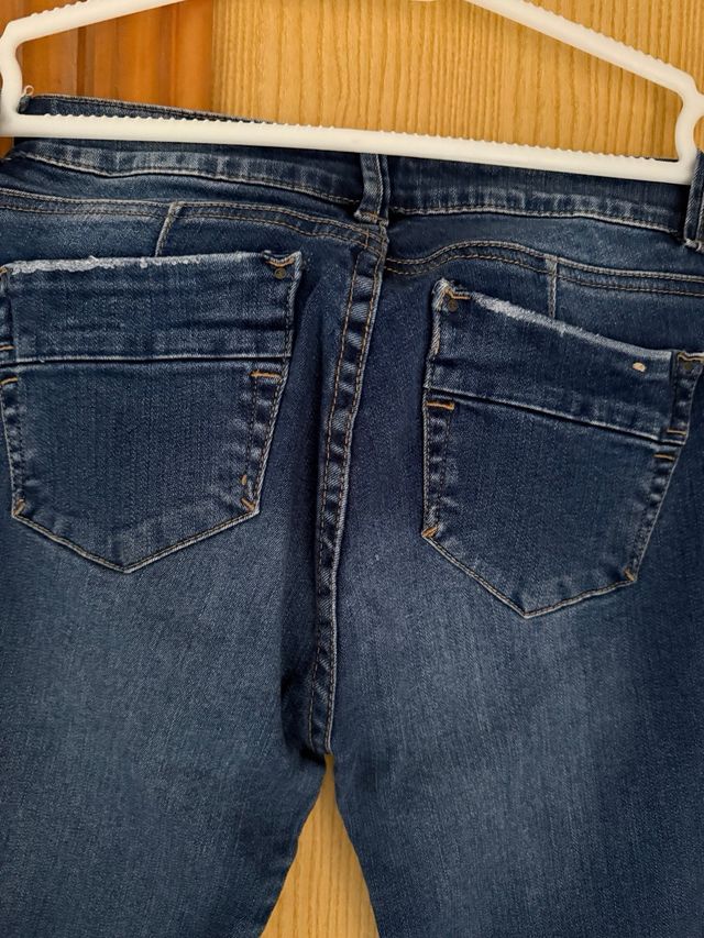 Pantalón Colombiano Azul Roto