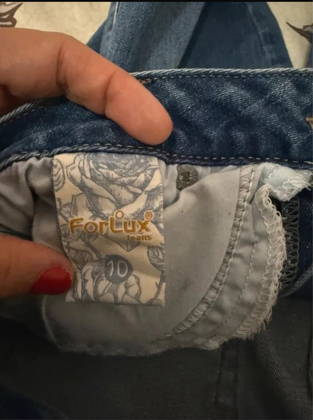 Pantalón Colombiano Azul Roto