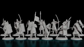 ÌMPRESOEN3D Soldados de gondor