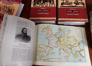 Manual de Historia Universal Espasa, 7 tomos, 1970