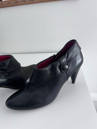 Botines de Piel Negros muy cómodos! 