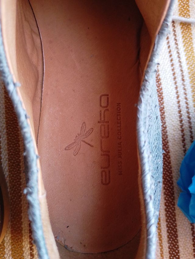 Zapatos Eureka Mujer Azul