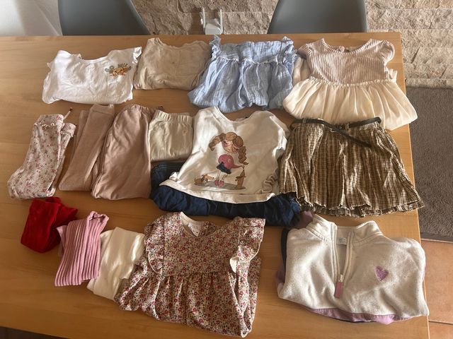 Lote Ropa Niña Talla 92-98 cm