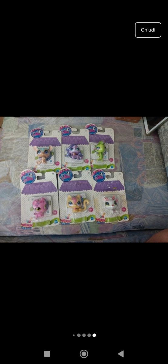 Littlest Pet Shop - Set di 6 animali