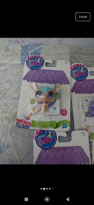Littlest Pet Shop - Set di 6 animali