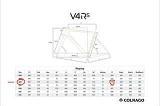 Colnago V4rs T 48,5 (53cm)
