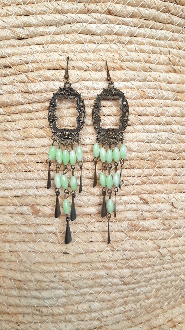 Pendientes largos boho