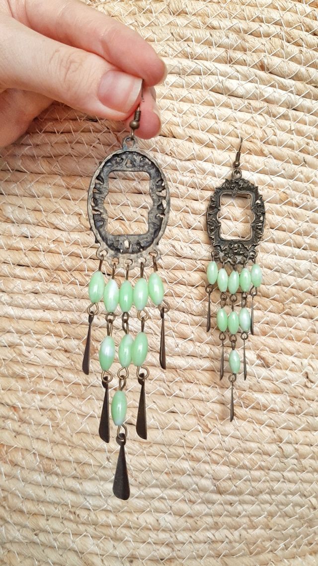 Pendientes largos boho