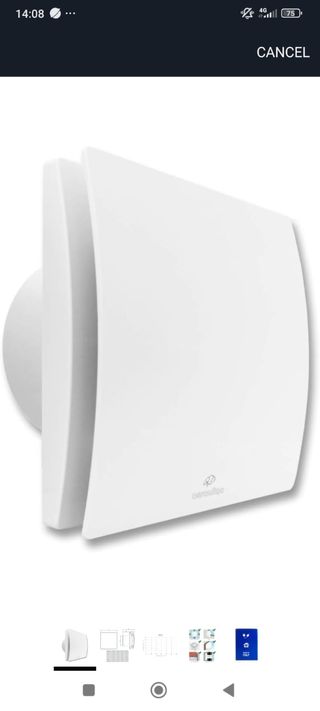 Ventilatore da bagno Aerobull