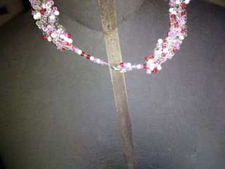 Collana perline fatta a mano