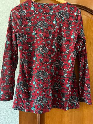 Blusa BIAGGINI Estampada Talla M