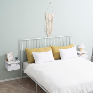 Set da 2 Comodini Sospesi per Camera da Letto, 2 C