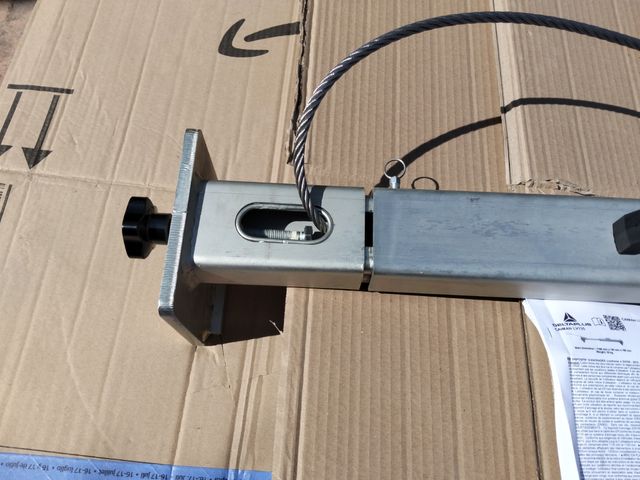 Anclaje portátil para linea de vida Caimán LV135