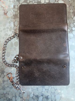 Portafoglio Harley Davidson con catena