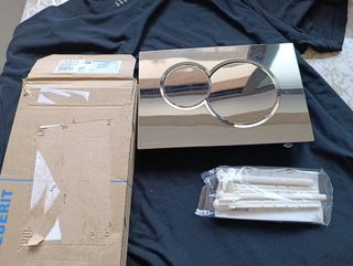 Tavoletta scarico Geberit doppio pulsante