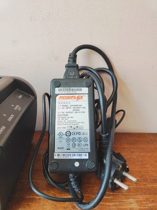 Impresora de etiquetas Posiflex con cargador