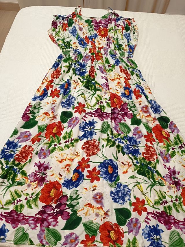 Vestido estampado floral
