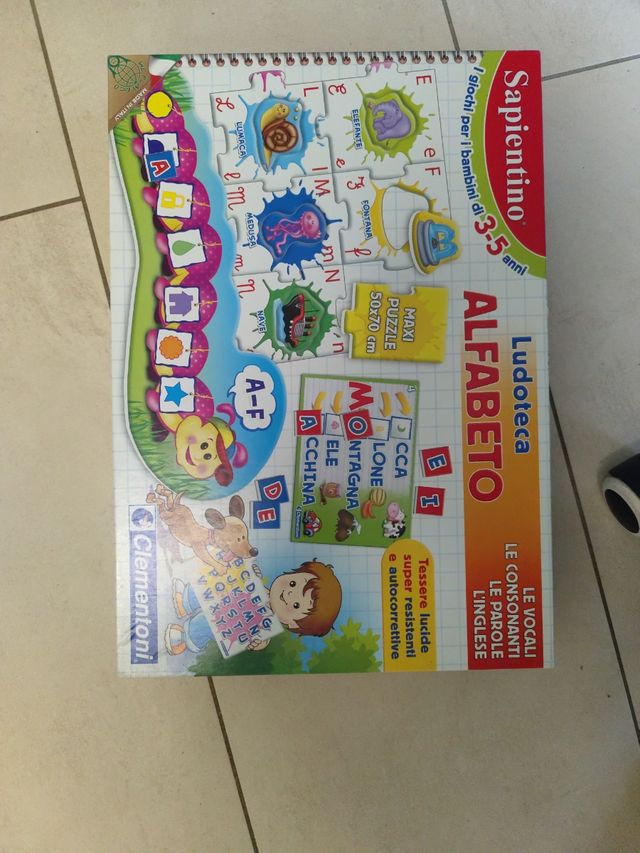 Sapientino Ludoteca Alfabeto Clementoni