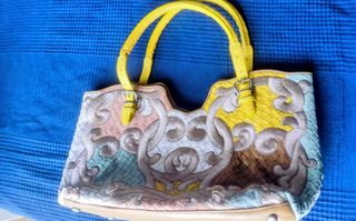 Bottega Veneta Tote Intrecciato Bordado Multicolor