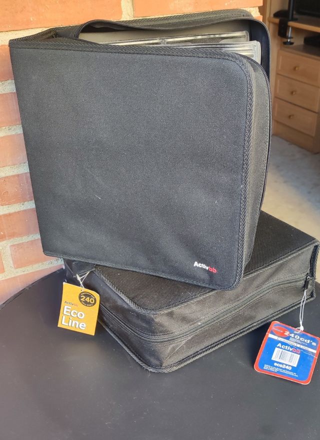 Pack 2 Maletines para CDs Activbb Eco Line