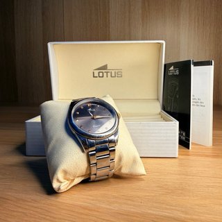 Reloj Lotus Cuarzo Analógico Gris/Plata